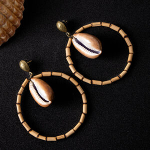 Boucles d'oreilles Bambou