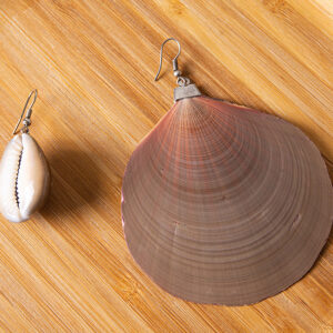 Boucle d'oreilles Cauri et Coquillage